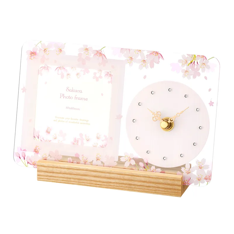 MAGフォトフレームクロック 桜